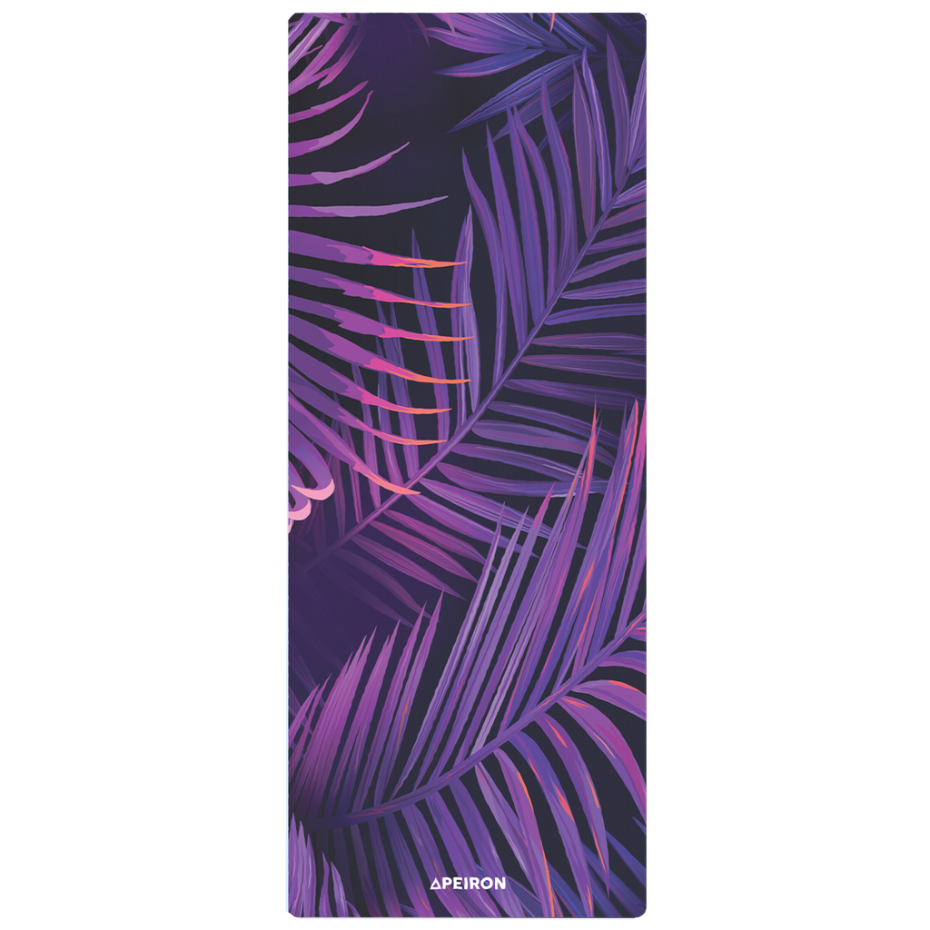 Ultraviolet Palm Yoga Mat